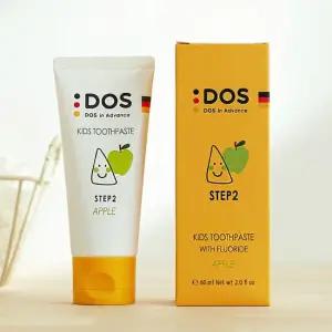 도스인어드밴스  유아 어린이 치약 STEP2 저불소 사과향