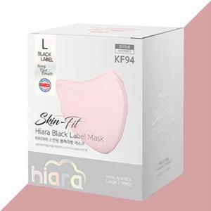 [KGPQVO37_4B]하이아라 KF94 마스크 대형 핑크