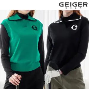 (IN)[론칭가 119,000] 가이거골프 스웨터 카라 베스트