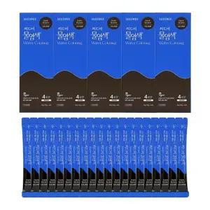 씨드비 물염색 시즌2 프리미엄 새치 커버 염색약 다크 브라운 20회분