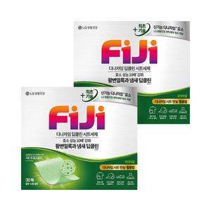 [황변얼룩제거/겸용]피지 디나자임 프리미엄 시트세제 30매 2개(오리지널)