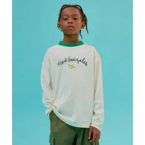 [마크곤잘레스키즈](하남점)엔젤 링거 티셔츠-크림