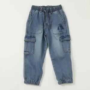 [롯데백화점]지프 입체포켓 밴딩 조거 데님팬츠  KO2DPU732