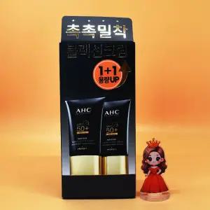 1+1 AHC 이사배piCk 마스터즈 아쿠아리치 선크림 50mL + 50mL 도매수출가능