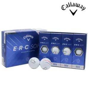 2025년 캘러웨이 ERC 소프트 트리플트랙 골프공 골프볼 12개 화이트