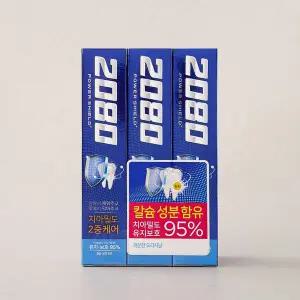 2080 파워쉴드 블루더블민트치약 (120g*3입)