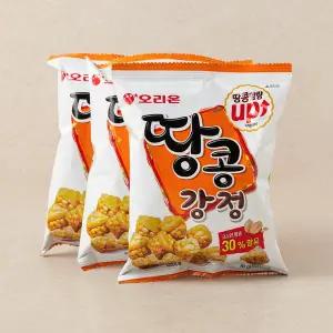 오리온 땅콩강정 3번들 240g