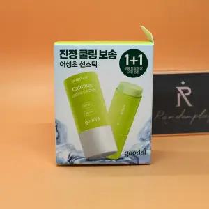 1+1 구달 맑은 어성초 진정 쿨링 선스틱 SPF50+ PA++++ 19g + 19g 도매수출가능