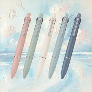 유니 제트스트림 라이트터치 4색 볼펜 + 샤프 멀티펜 0.5mm 고급 필기구 학용품 문구 선물