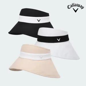 [코리아정품] 25년 신상품  우먼스 딜라이트 바이저 골프모자