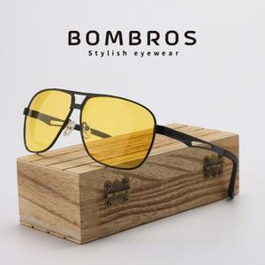 야간 운전 편광 선글라스 안경 옐로우렌즈 라이트보잉