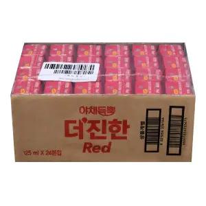 롯데 야채듬뿍 더진한 레드 125ml 24개