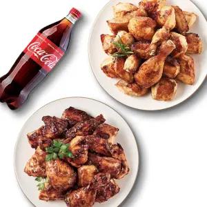 [굽네치킨] 오리지널+갈비천왕+콜라1.25L