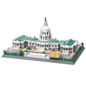 미국 국회의사당 1074조각(PCS) 레고 호환 중국 L사 블럭