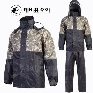 제비표우의 F160 레인코트 상의 하의 세트구성 배달 안전 고급형 낚시 우비 우의