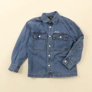 아웃포켓 데님 셔츠  KN2SHU702