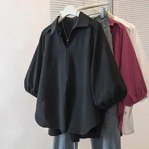 [국내차제제작] 델롭 브이카라 셔츠