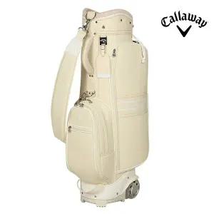 [캘러웨이] 우먼스 써니데일 여성용 골프 바퀴형 캐디백 베이지
