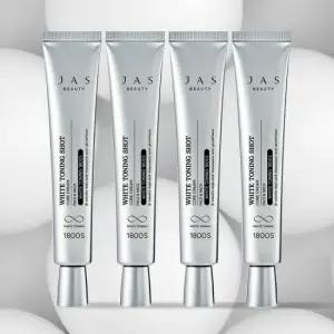 [본사]쟈스 화이트 토닝샷 코어크림 40ml x4개(니들샷/기미크림)