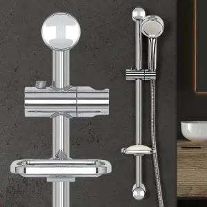 50 슬라이드바 샤워기고정홀더 샤워헤드걸이 거치대 고정 무타공 슬라이드바 욕실 기 각도조절 거치대 교체