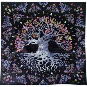 타로 스프레드천 원형 스프레드 먹색 보드게임 매트 주머니