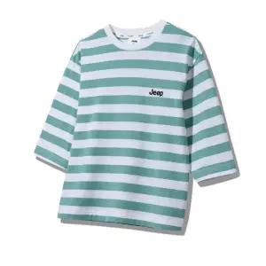 [롯데백화점]지프 어썸 곰 7부 스트라이프 티 KQ2TSU036