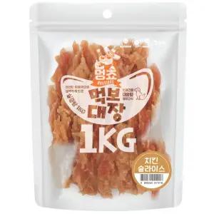 멍쵸 먹보대장 치킨슬라이스 1kg 1개