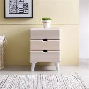 우아미가구 하슬 미니 3단 서랍장