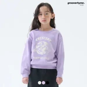 [그루브라임키즈]여아) C100 3단쭈리 고양이 UFO 맨투맨 (LITSCTM921M)