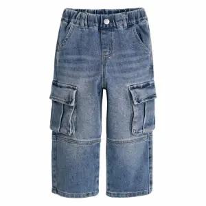 컬리수 HC04 소프트스판카고데님팬츠 아동 키즈 초등 남아 여아 아이 봄가을 청바지