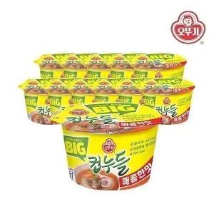 오뚜기 BIG 컵누들 매콤한맛 61g 12개