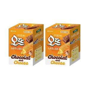 오리온 오뜨 기획세트(쇼콜라12p+치즈12p), 2개