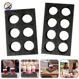 짐받이 일회용 거치대 트레이 테이크아웃 커피 캐리어 배달 홀더 테이크 아웃 포장 캐리