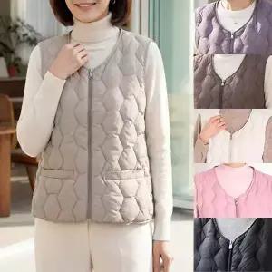 [엄마옷 로즈맘] 리연누빔패딩조끼