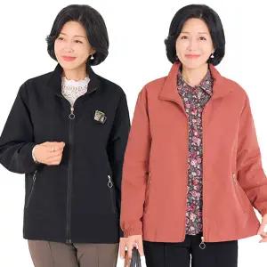 [엄마옷 로즈맘] 은송하이넥집업면점퍼