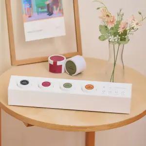 딥센트 라운지 스마트 전자 디퓨저+딥센트 향기캡슐 세트(블렌딩향-딜리셔스 브레스)