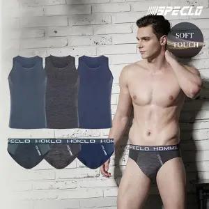 [스페클로]미로틱 인팅 런닝+삼각팬티 남성속옷 6종세트_P052973404