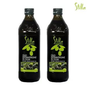 [특가] 스틸라 엑스트라 버진 압착 올리브오일 1L 2병(총 2L)