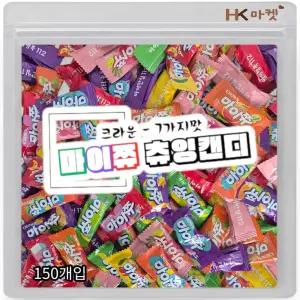 크라운 마이쮸 필로우 7가지맛 혼합 150개입