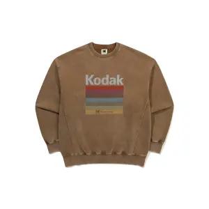 코닥 레인보우 스노우워싱 기모 맨투맨 BROWN K5423EFST1 BRW