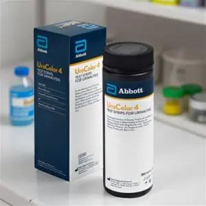 단백뇨 스틱 혈뇨 검사 단백질 시험지 건강체크 소변 검사지 키트 100매입