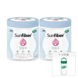 셀렉스 썬화이버 당솔브 175g, 2개 + 증정(코어프로틴 프로 텀블러, 1개)