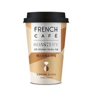 프렌치카페 로스터리 에스프레소라떼컵 250mlx10개 I)
