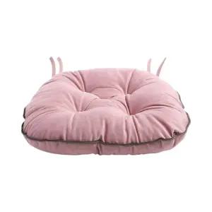 (핑크) 극세사 의자 쿠션 DK53/방석/학생/사무용/고급/쇼파/패드/폭신한/컴퓨터/다용도/부드러운/거실/식당