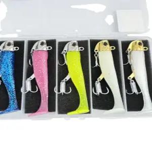 지그 웜세트 롤링 캐스팅 장거리 루어 10개