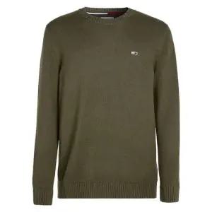 타미진스 에센셜 레귤러핏 크루넥 니트 DM0DM11856 HUNTER GREEN