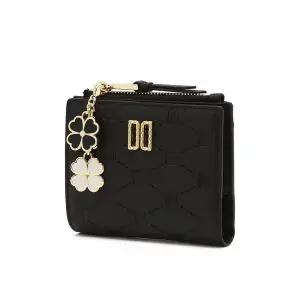 [닥스](강남점)DCWA6E635BK 블랙 DD로고 소가죽 반지갑