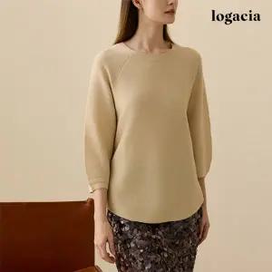 로가시아 25FW 라운드 실루엣 세미홀가 니트 1종