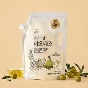 마이노멀 대용량 엑스트라버진 올리브오일 저칼로리 마요네즈 1kg
