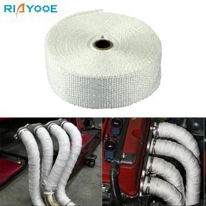 바이크 오토바이 배기 열 랩 5cm 10M 15M 머플러 붕대 저항 넥고온 절연 보호 밴드